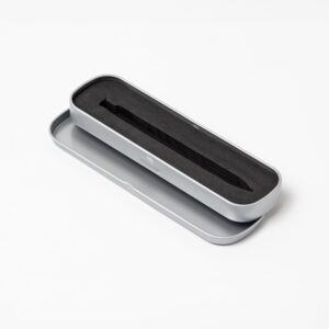 Estojo de metal para caneta personalizado