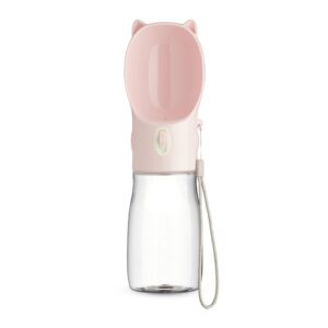 Garrafa bebedouro plástica para pets 420ml personalizada