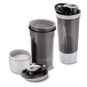 Garrafa plástica coqueteleira 720ml personalizada