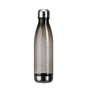 Garrafa plástica translúcida 750ml personalizada