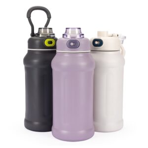 Garrafa térmica esportiva em inox com alça 850ml personalizada