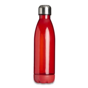 Garrafa translúcida em plástico 700ml personalizada