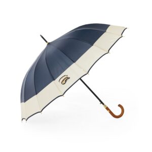 Guarda-chuva automático com pegador de madeira personalizado