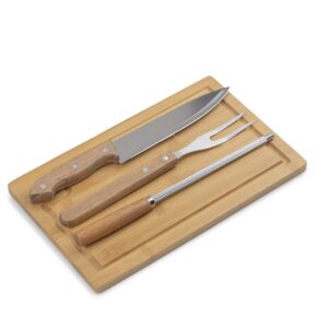 Kit churrasco completo com tábua personalizado