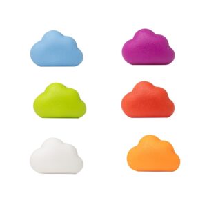Imã decorativo formato nuvem 6 peças personalizado