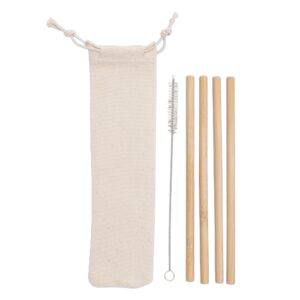 Kit canudos de bambu personalizado
