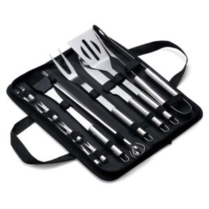 Kit churrasco 17 peças em estojo de nylon personalizado