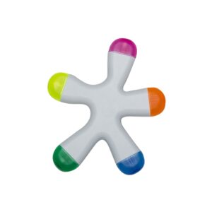 Marca Texto Splash com 5 cores personalizado