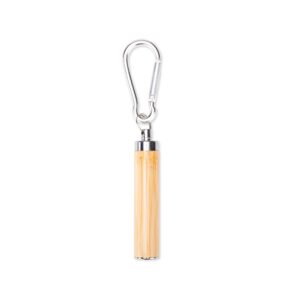 Lanterna em bambu com LED personalizada