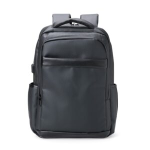 Mochila em couro sintético USB 26 litros personalizada