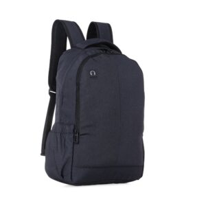 Mochila em poliéster com compartimento para notebook personalizada