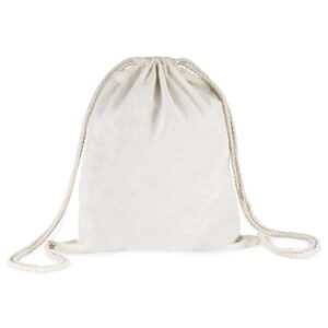 Mochila saco em algodão personalizada