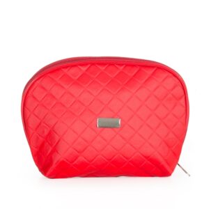 Necessaire matelassê couro personalizada