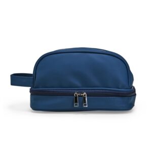 Necessaire couro sintético impermeável personalizada