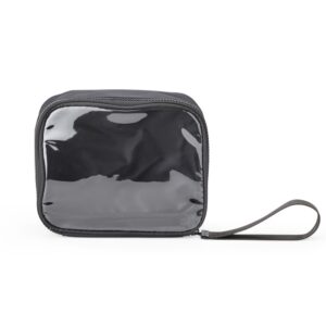 Necessaire nylon com visor personalizada