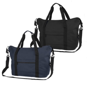 Mala esportiva em algodão reciclado personalizada