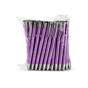 Pacote com 50 canetas plásticas personalizado