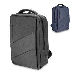 Mochila para notebook com expansor em poliéster 600D personalizada