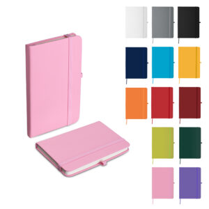 Caderno A6 capa em PU personalizado