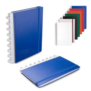 Caderno B5 planner capa dura cartonada personalizado