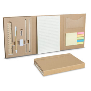 Kit escritório kraft completo personalizado