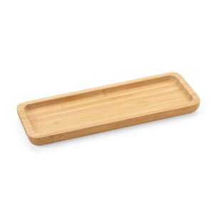 Petisqueira retangular em bambu 26x10 personalizada