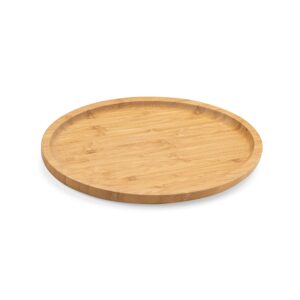 Petisqueira bambu oval 28cm personalizada