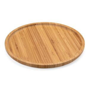Petisqueira redonda em bambu 30x30 personalizada