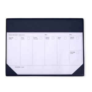 Planner semanal de mesa personalizado