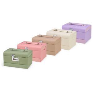 Maleta porta joias com cadeado personalizado