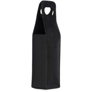 Estojo porta vinho em couro sintético personalizado