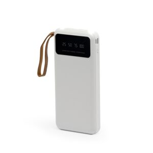 Power bank 10000mah com lanterna e suporte personalizado