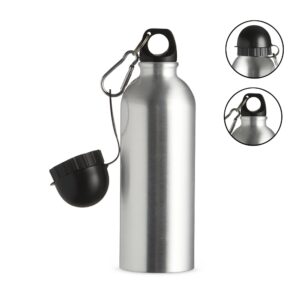 Squeeze alumínio 500ml com mosquetão personalizado