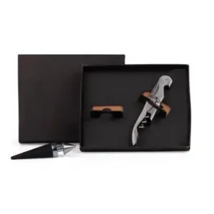 Abridor saca-rolhas em inox personalizado