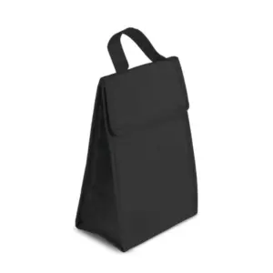 Bolsa térmica em TNT preta personalizada
