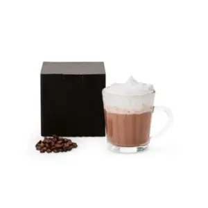 Caneca americano em vidro 270ml personalizada