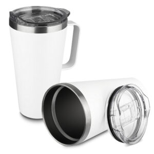 Caneca térmica em inox com tampa plástica personalizada