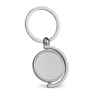 Chaveiro giratório em metal personalizado