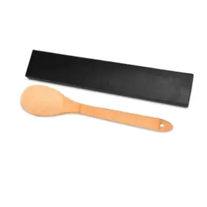 Colher em bambu 30cm personalizada