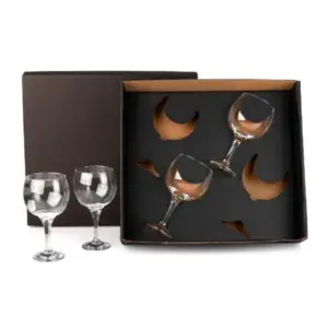 Conjunto 4 taças para gin personalizado