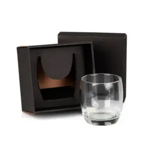 Copo de vidro para whisky 330ml personalizado