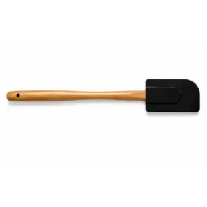 Espátula em bambu e silicone 30cm personalizada