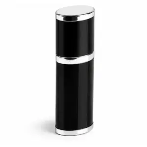 Estojo para caneta em alumínio preto personalizado
