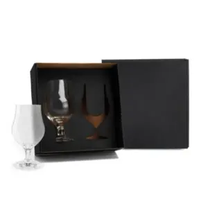 Jogo 2 copos de vidro para cerveja 400ml personalizado