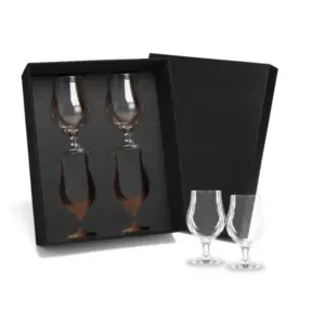 Jogo 4 copos de vidro para cerveja 400ml personalizado