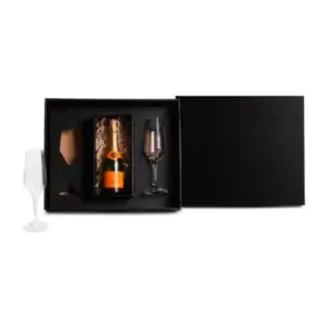 Jogo 2 taças de vidro para champagne 186ml personalizado