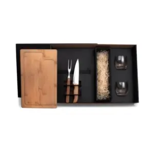 Kit churrasco e whisky 5 peças personalizado