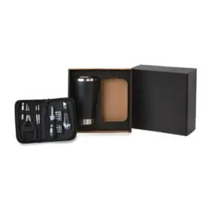 Kit copo térmico e ferramentas 17 peças personalizado