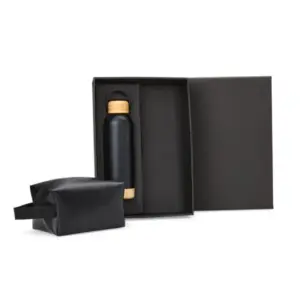 Kit garrafa e nécessaire 2 peças personalizado