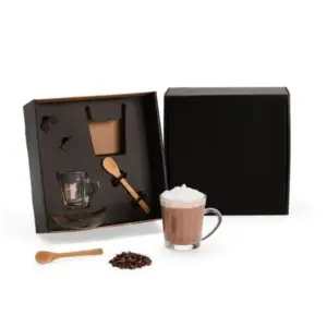 Kit para café caneca e xícara americano com pires personalizado